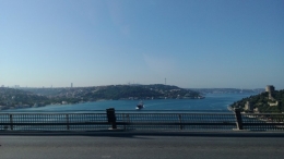 Jembatan Bosphorus Sesaat Setelah Blokir Terbuka (Dokpri)