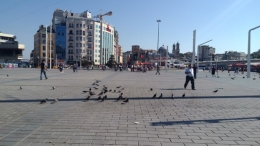 Suasana Taksim Square Pasca Kudeta (Dokpri)