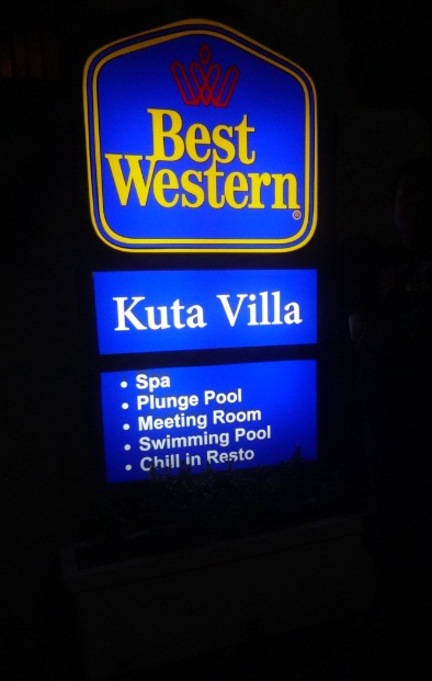 Best Western Kuta Villa, tempat yang pas untuk berbagai kegiatan saat liburan atau berbisnis. Dok.pri