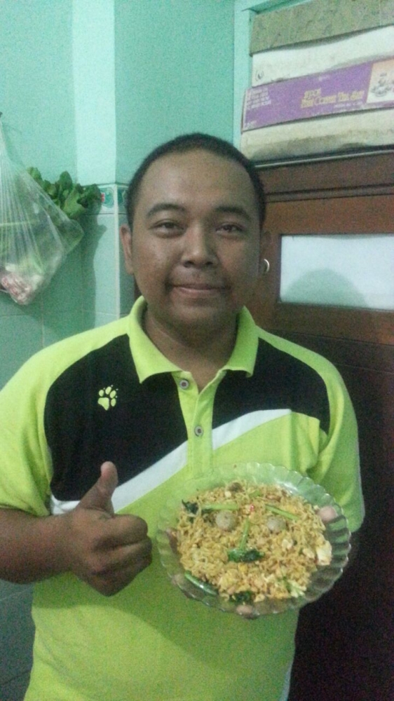 Hasil Bakmi Mewah Ala Cikgu Yanuar... Aromanya paling maknyuss..