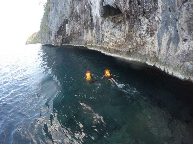 gua di bawah laut|Dokumentasi pribadi