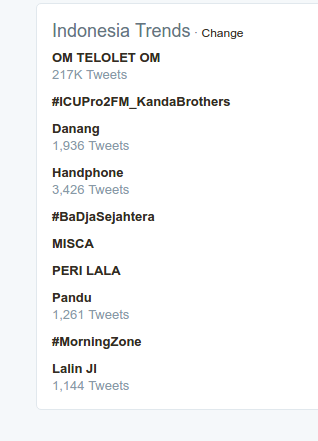 Trending Topik Om Telolet Om. Source: Pribadi