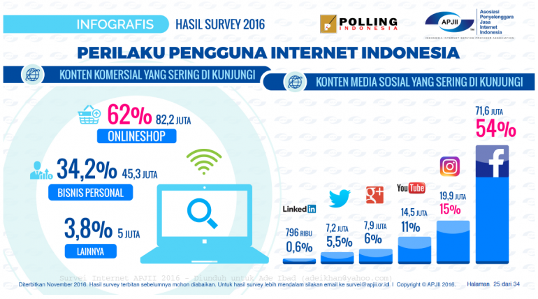 Perilaku Penguna Internet Indonesia