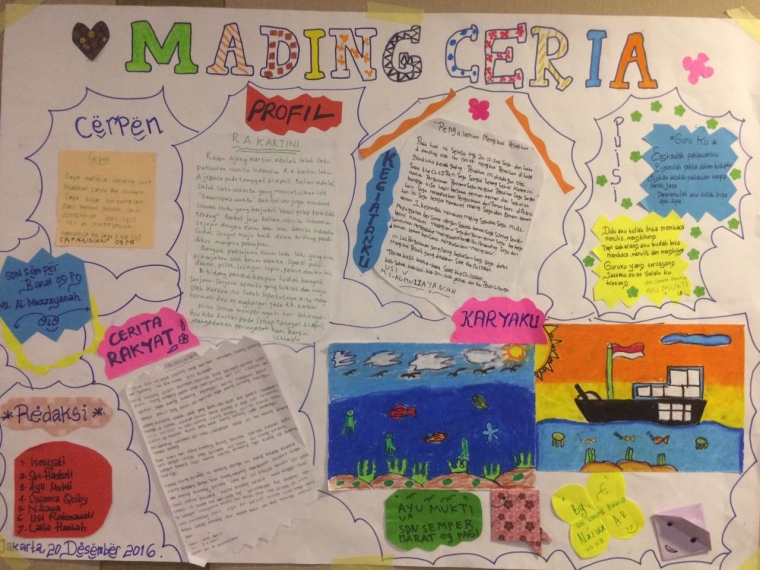 Yuk Intip Uniknya Mading Kami Kompasiana Com