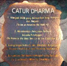 Catur Dharma ASTRA [Dok.Pribadi]