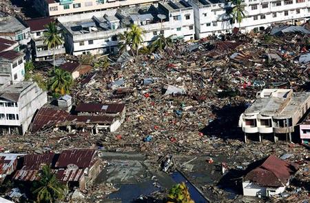 Suasana Saat Tragedi Tsunami melanda Aceh 12 Tahun Silam Foto: Metrotvnews.com (Dok Arsip KPI Pusat)