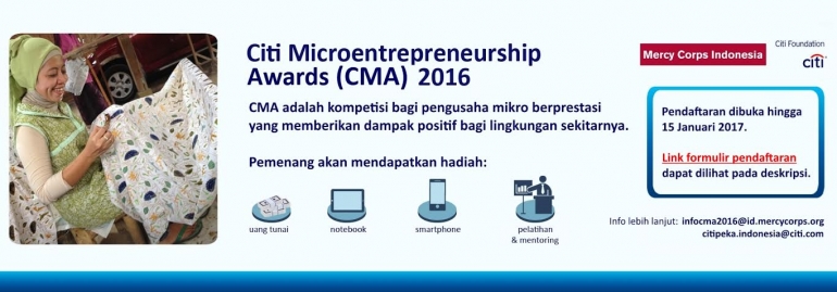 Citi Microentrepreneurship Awards | sumber: perbarindo.or.id