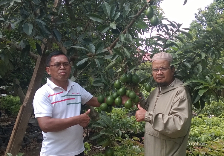 Pak Yunus Junaidi yang selalu ramah melayani setiap tamu yang datang (Dokumentasi pribadi)