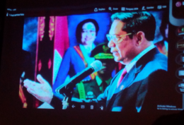 Presdien SBY dalam Rapat Kabinet 2004 [dok.Pribadi] 