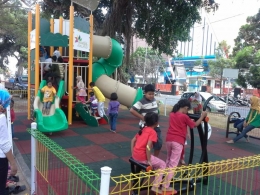 Beautiful Malang, salah satu wahana bermain ramah anak di Taman Kota Malang/Dok. Pribadi