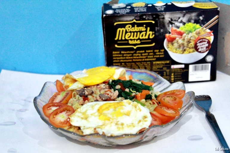 Dari bungkus mewah menjadi sajian mewah