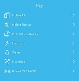 Bayar tagihan via UANGKU juga bisa (screenshoot apps UANGKU)