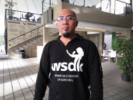 Eko Hendrawan, coach WSDK bela diri praktis yang diciptakan di Bandung (dokpri)