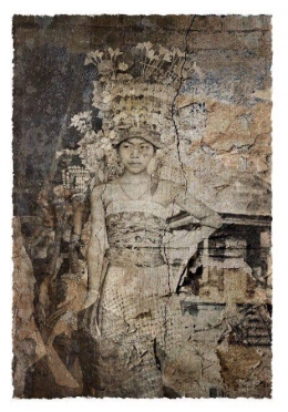 Rejang Dancer, 2016, 136 x 91 Cm, Print on Canvas (Private Collection)