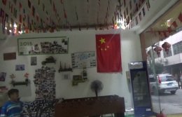 Lobby hostel Qixi (dokumentasi pribadi)