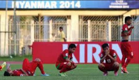 (Momen saat Evan Dimas dkk harus gagal di Piala Asia U-19 2014 / sumber foto : solopos)