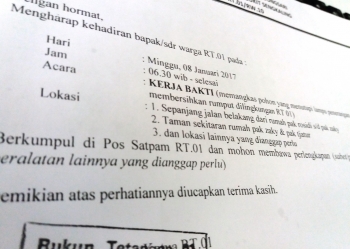 Kerja Bakti Wujud Kehidupan Bertetangga Yang Perlu