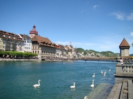 Danau Lucern di Swiss (dokumentasi pribadi)
