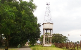 Menara air tanpa menggunakan beton bertulang (foto: dok bamset)