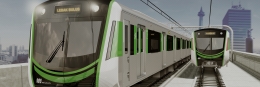 Desain kereta MRT fase 1
