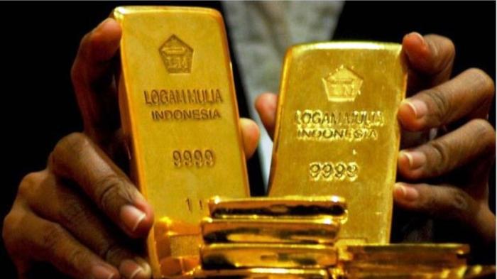 Harga emas naik di PT. Aneka Tambang. Source: Yoppy Nicholas