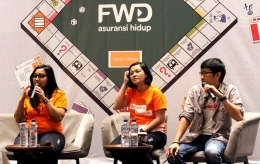 acara Kompasiana nangkring bersama FWD Life, Kamis (16/12/2016) di Hotel Artotel Thamrin, Menteng, Jakarta Pusat. (Foto GANENDRA)