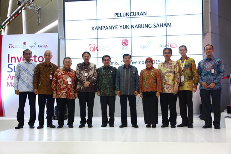 Peluncuran kampanye Yuk Nabung Saham (idx.co.id)