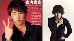 (kiri) Taka masih menjadi bagian dari NEWS, (kanan) Taka menjadi bagian dari ONE OK ROCK | sumber : marumura.com