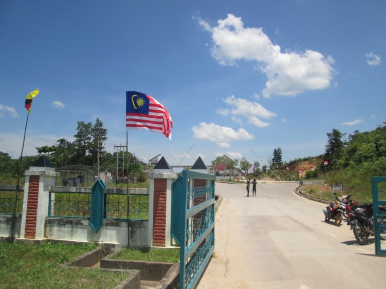 Pagar batas, Malaysia punya (Dokumentasi Pribadi)