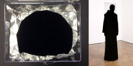 Vantablack mampu menghilangkan unsur 3D suatu benda. Photo:www.hintmag.com 