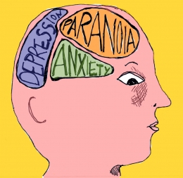 Mental Disorder in The Brain (sumber : slopemedia.org)