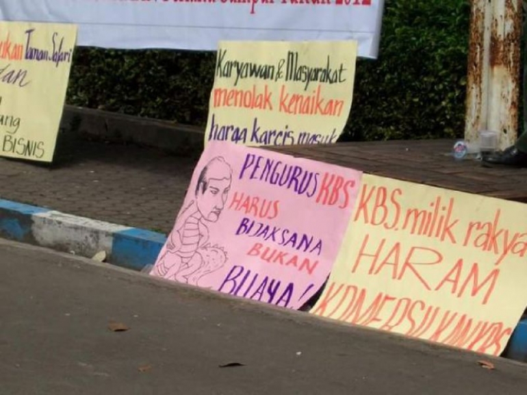 Tuntutan karyawan KBS kala itu, dokpri