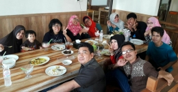 'Meet up' Kompasianer Palembang awal tahun (doumentasi pribadi)