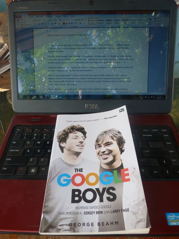 Buku The Google Boys, dok pri TS