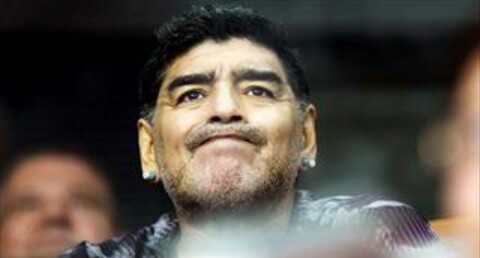 (Diego Maradona yang geram dengan AFA / sumber foto : ambito.com)