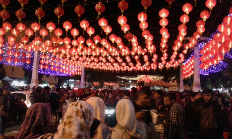 Solo Imlek Festival dipusatkan di Pasar Gede, Solo. (sumber foto: Trie yas)