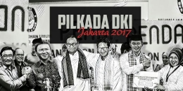 Pasangan Calon Pilgub DKI Jakarta 2017 / (Gambar: www.kompas.com)