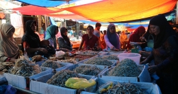 Suasana Pasar Bengkong Harapan, Batam, Kepulauan Riau. | Dokumentasi Pribadi