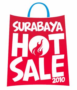 Logo Surabaya Hot Sale 2010. sumber: jawapos.com