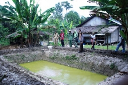 Kolam Ikan di Dusun Tanjung. Dok Desa Teluk Empening