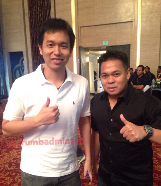 Hendra Setiawan (kiri) dan Markis Kido/@INABadminton