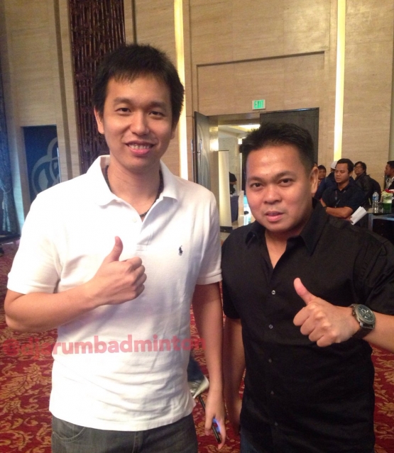 Hendra Setiawan (kiri) dan Markis Kido/@INABadminton