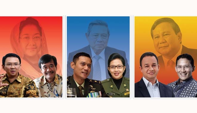 Ketua Partai Politik Turun Gunung Kampanye Cagub DKI Jakarta. Source: beritametro.news