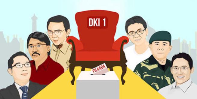 Pilkada DKI Jakarta 2017. (sentananews.com)