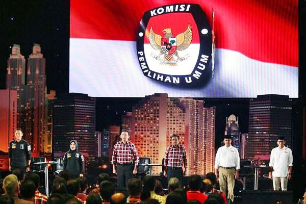 Suasana debat terbuka Pilkada DKI Jakarta. (Foto: JIBI/Bisnis)