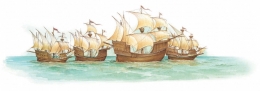 Armada kapal layar Vasco da Gama. (Foto: q-files.com)