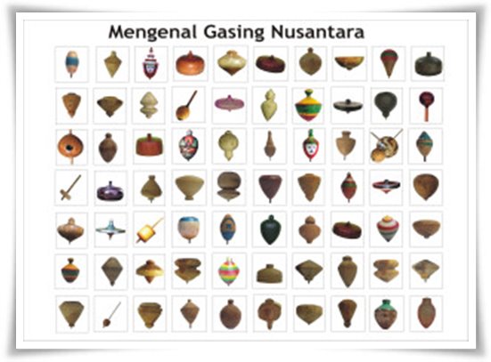 Gasing dari Nusantara (Foto: gasingindonesia.wordpress.com)