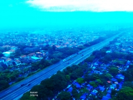 Ruas jalan tol Surabaya - Porong (dok.pri)