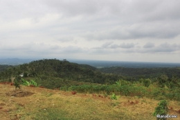 Tanah di kawasan Embung saat September 2014 (dok.pri)