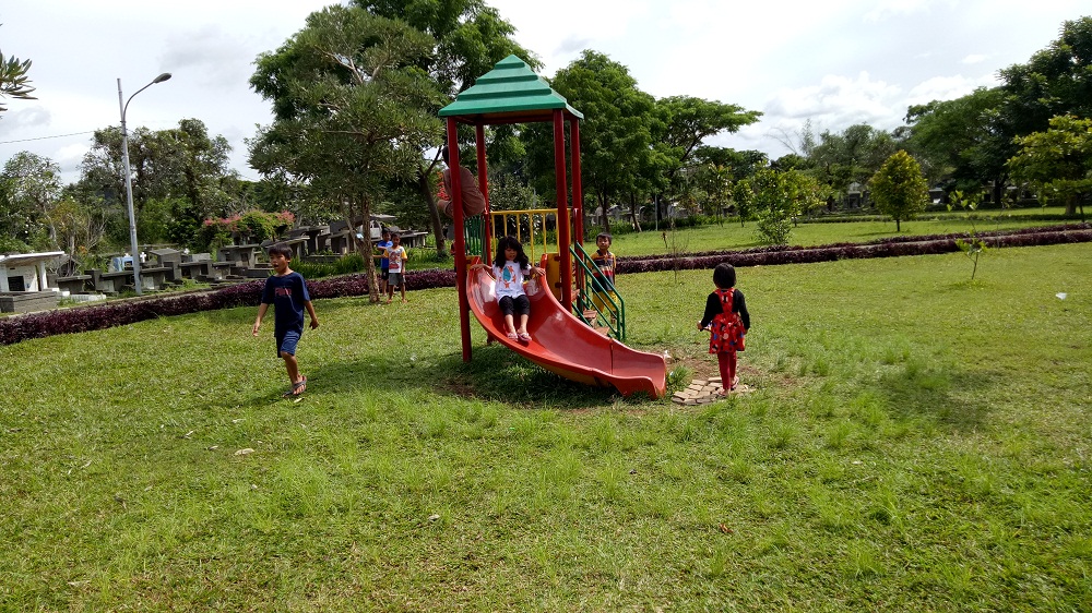 Taman Cipaku yang asri. |Dokumentasi Pribadi